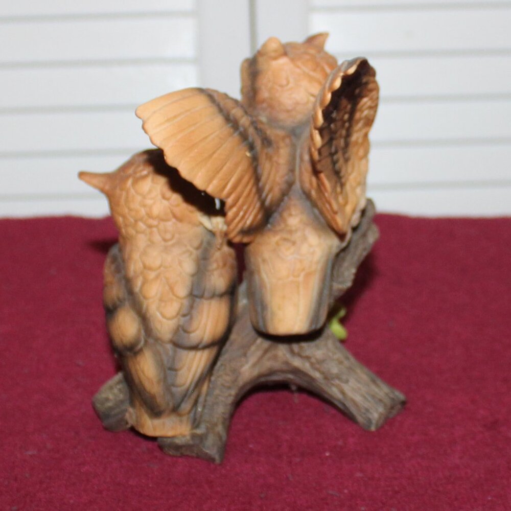 Vintage Collectible Homco Owl Figurine - Picture 3 of 4